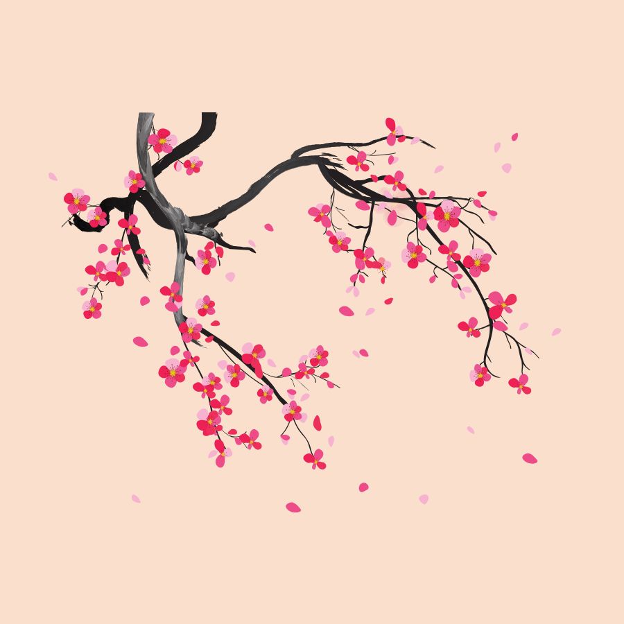 Cây mai, cây đào